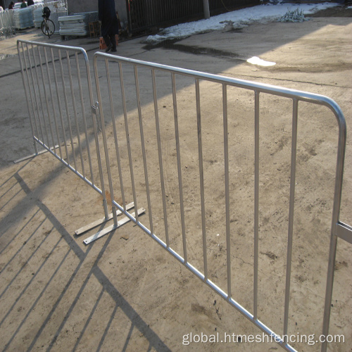 Pedestrian Barricade Bike Steel bike rack crowd control barriers Factory